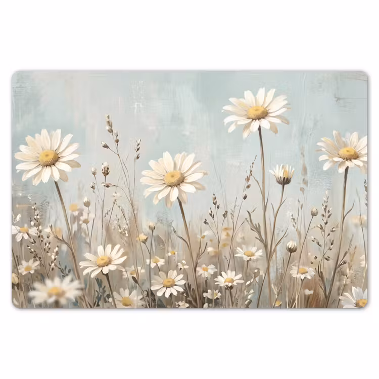 Madelief - Illustratie - Wit Placemat vinyl groot -zzsfeer1_Kitchenyeah-website