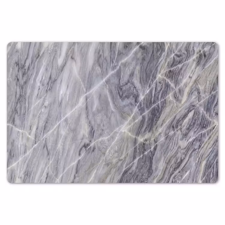 Marmer - Ader - Patroon - Abstract - Grijs Placemat vinyl groot -zzsfeer1_Kitchenyeah-website