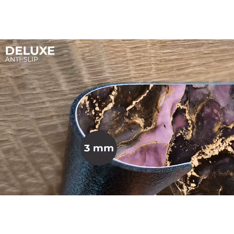 Marmer - Gold - Steen - Abstract Placemat vinyl groot -closeup