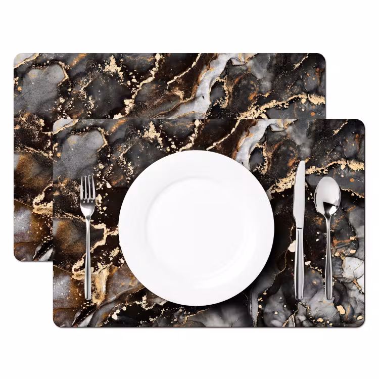 Marmer - Goud - Glitter - Luxe Placemat vinyl groot -zzsfeer2_Kitchenyeah-website