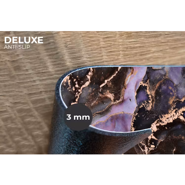Marmer - Goud - Roze Placemat vinyl groot -closeup