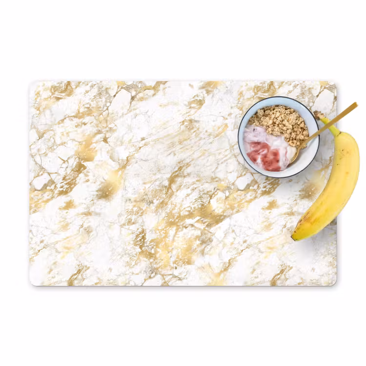 Marmer - Goud - Structuur Placemat vinyl groot 368 -zzzproduct_Kitchenyeah-website