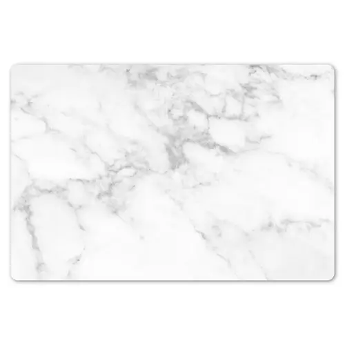 Marmer - Grijs - Wit - Marmerstructuur Placemat vinyl groot -zzsfeer1_Kitchenyeah-website