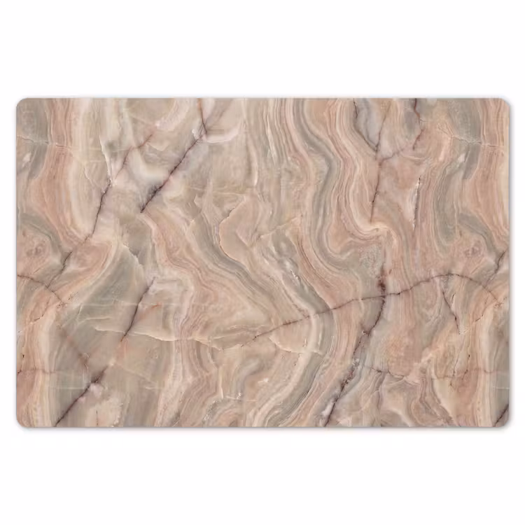 Marmer - Patroon - Abstract - Beige - Groen Placemat vinyl groot -zzsfeer1_Kitchenyeah-website
