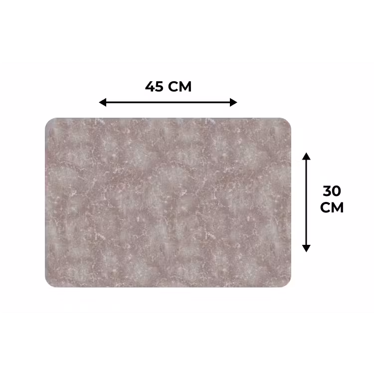 Marmer - Patroon - Mauve Placemat vinyl groot 368 -specs