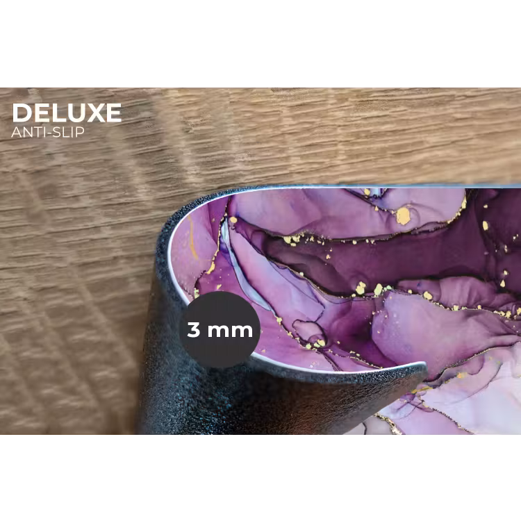 Marmer - Roze - Paars - Gold Placemat vinyl groot -closeup