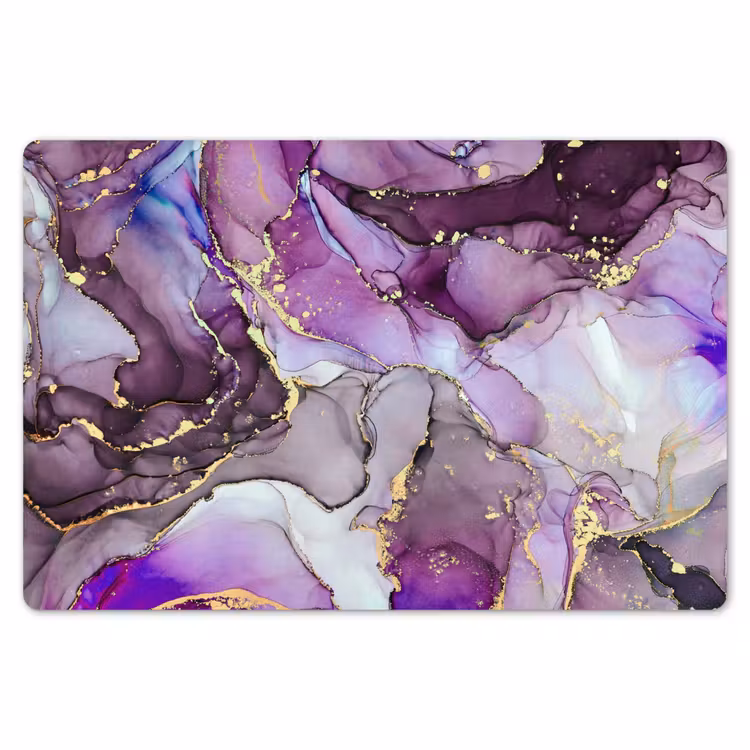 Marmer - Roze - Paars - Gold Placemat vinyl groot -zzsfeer1_Kitchenyeah-website