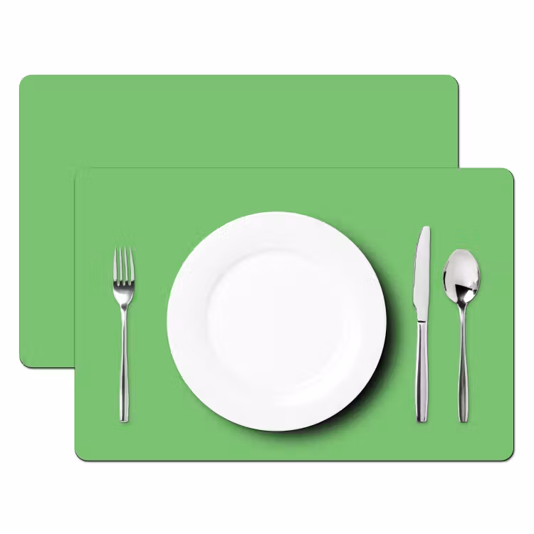 Meadow - Green - Groen Placemat vinyl groot 368 -zzsfeer2_Kitchenyeah-website