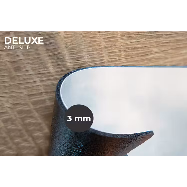 Meeuw - Wit - Zee - Mistig Placemat vinyl groot -closeup