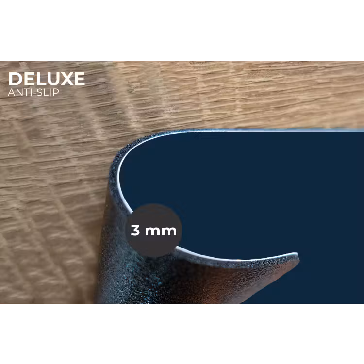 Midnight - Blue - Blauw Placemat vinyl groot 368 -closeup
