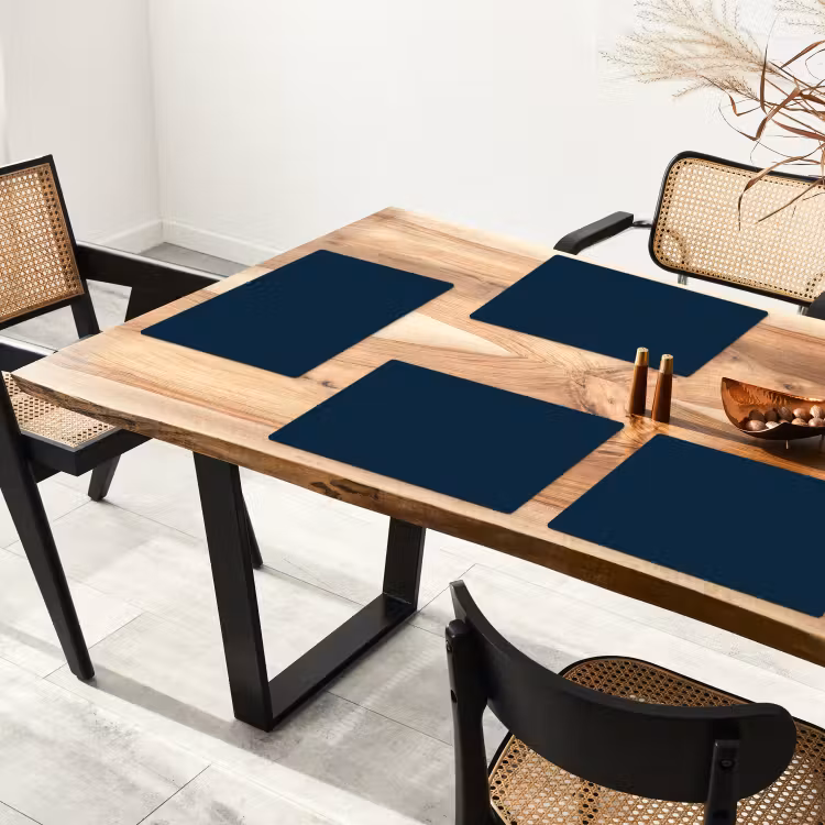 Midnight - Blue - Blauw Placemat vinyl groot 368 -zzsfeer4_Kitchenyeah-website