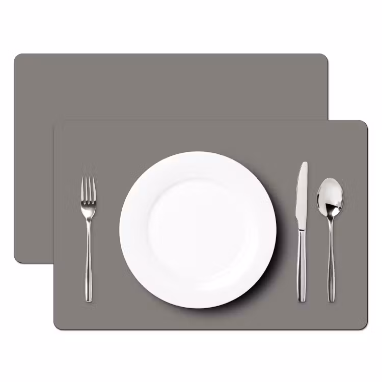 Mineral - Grey - Grijs Placemat vinyl groot 368 -zzsfeer2_Kitchenyeah-website