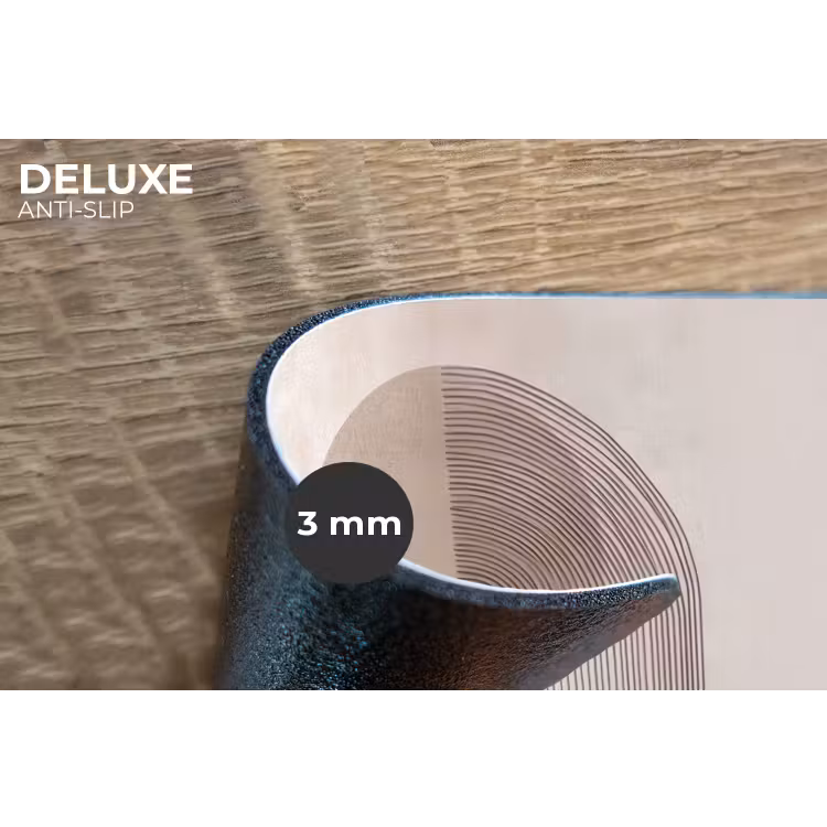 Minimalistisch - Cirkel - Lichtgrijs Placemat vinyl groot -closeup