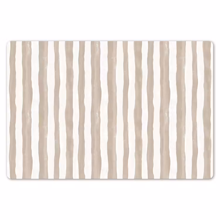 Minimalistisch - Strepen - Beige Placemat vinyl groot 368 -zzsfeer1_Kitchenyeah-website