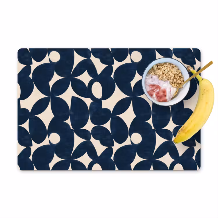 Modern - Geometrisch - Blauw Placemat vinyl groot 368 -zzzproduct_Kitchenyeah-website
