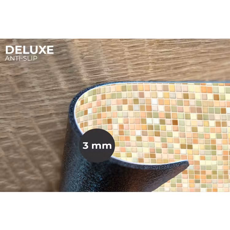 Mozaïek - Patroon - Terracotta Placemat vinyl groot 368 -closeup