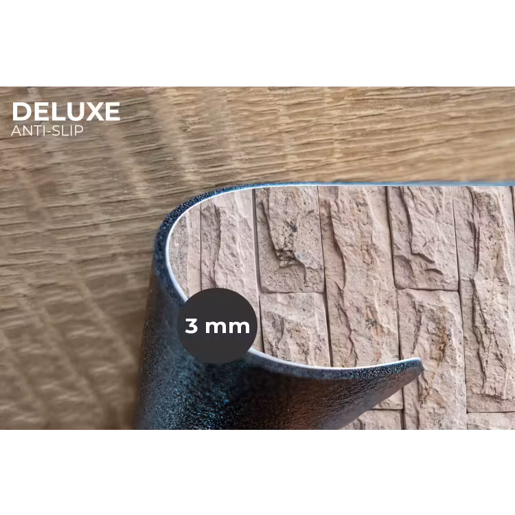 Muur - Steen - Ruw - Beige - Textuur Placemat vinyl groot -closeup