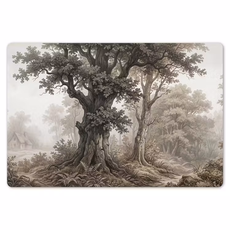 Natuur - Bos - Eik Placemat vinyl groot -zzsfeer1_Kitchenyeah-website