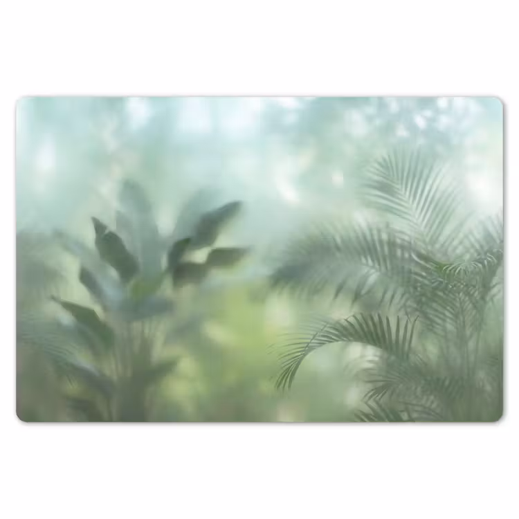 Natuur - Vervaagd - Groen - Abstract - Modern Placemat vinyl groot -zzsfeer1_Kitchenyeah-website