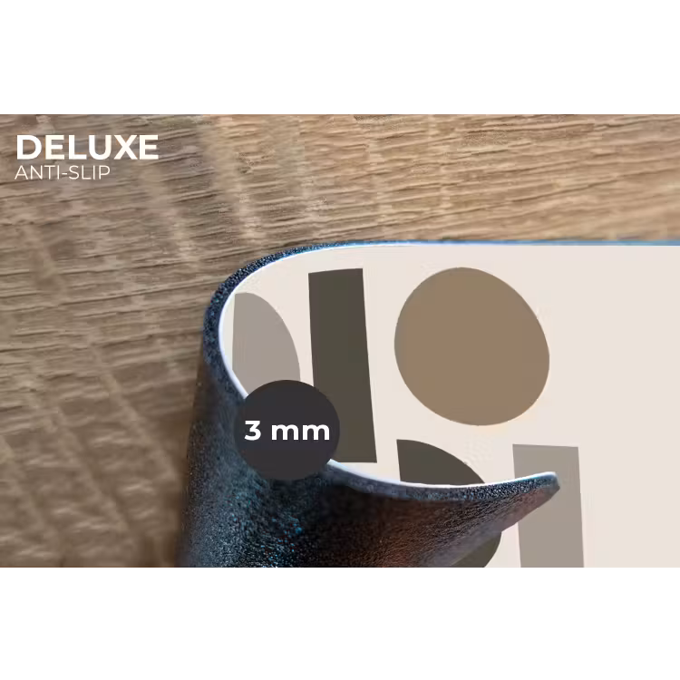 Natuurlijke tinten - Grafisch - Verticale compositie Placemat vinyl groot -closeup