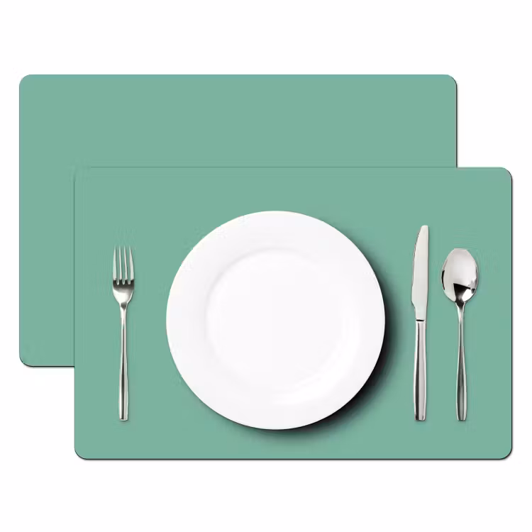 Ocean - Jade - Groen Placemat vinyl groot 368 -zzsfeer2_Kitchenyeah-website