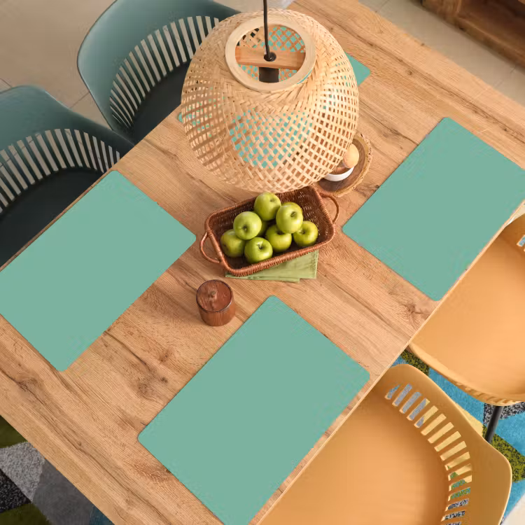 Ocean - Jade - Groen Placemat vinyl groot 368 -zzsfeer5_Kitchenyeah-website