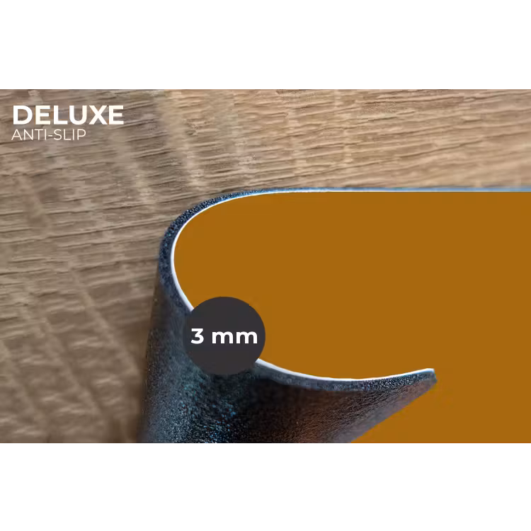 Ocre - Gold - Geel Placemat vinyl groot 368 -closeup