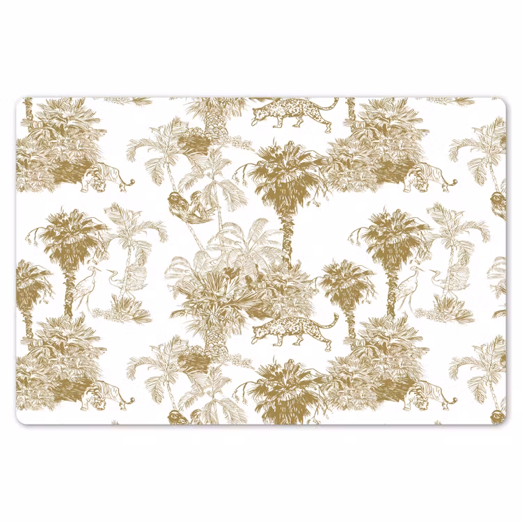 Oerwoud - Abstract - Beige Placemat vinyl groot 368 -zzsfeer1_Kitchenyeah-website