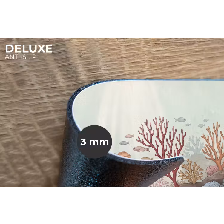 Onderwater - Koraal - Vis - Natuur Placemat vinyl groot -closeup