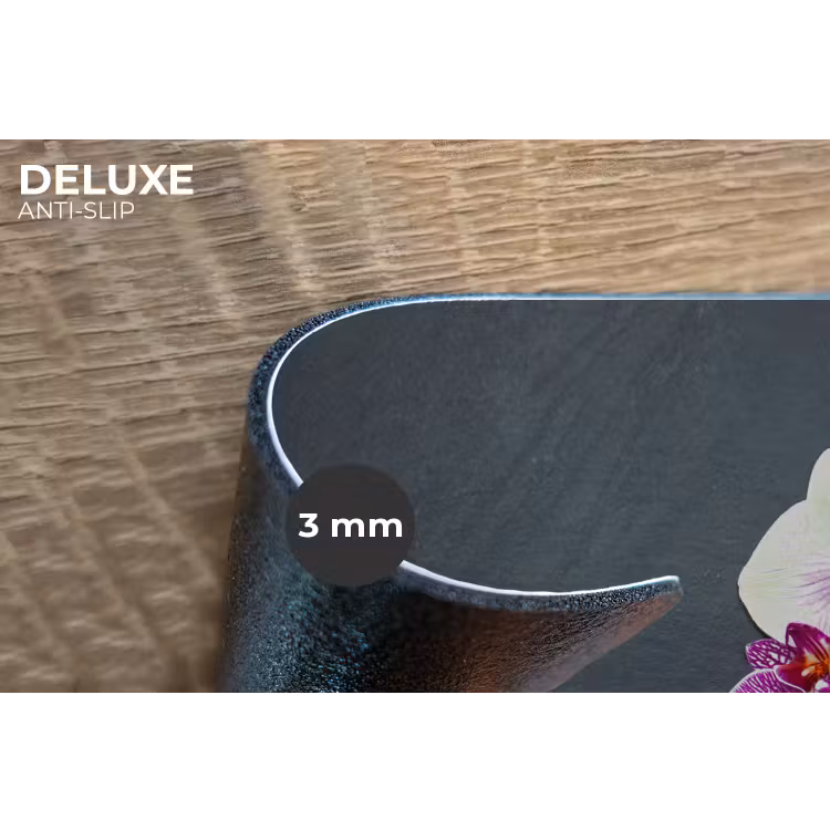 Orchidee - Bloemen - Roze - Flora Placemat vinyl groot -closeup