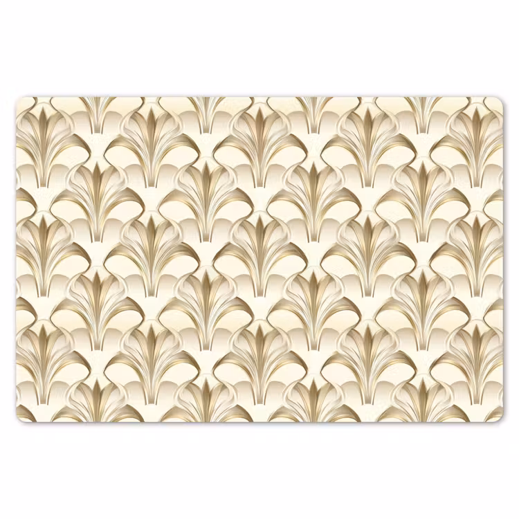 Ornament - Barok - Goud Placemat vinyl groot 368 -zzsfeer1_Kitchenyeah-website