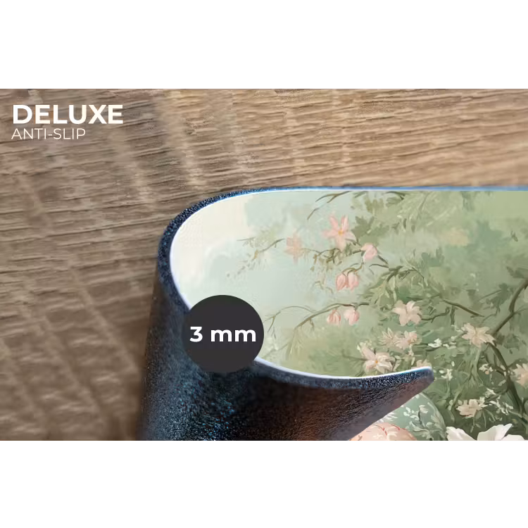 Paaseieren - Pasteltinten - Bloemen Placemat vinyl groot -closeup