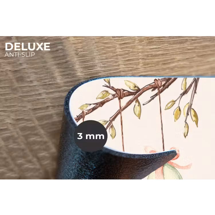 Paastak - Strikje - Eieren Placemat vinyl groot -closeup