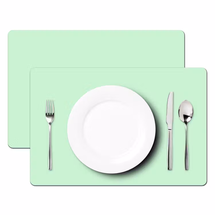 Pale - Mint - Groen Placemat vinyl groot 368 -zzsfeer2_Kitchenyeah-website