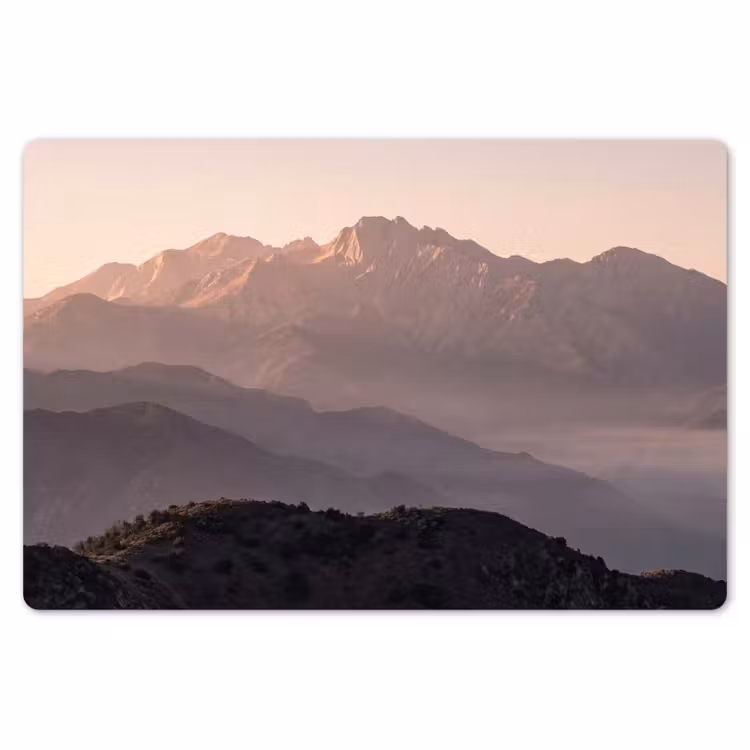 Panorama - Landschap - Bergen Placemat vinyl groot -zzsfeer1_Kitchenyeah-website