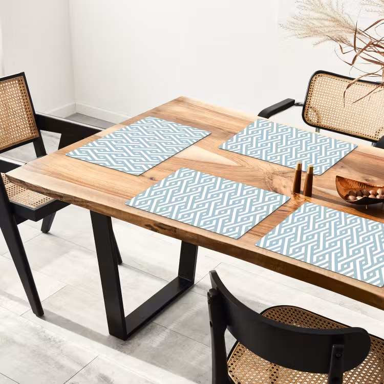 Patronen - Abstract - Geometrie Placemat vinyl groot 368 -zzsfeer4_Kitchenyeah-website