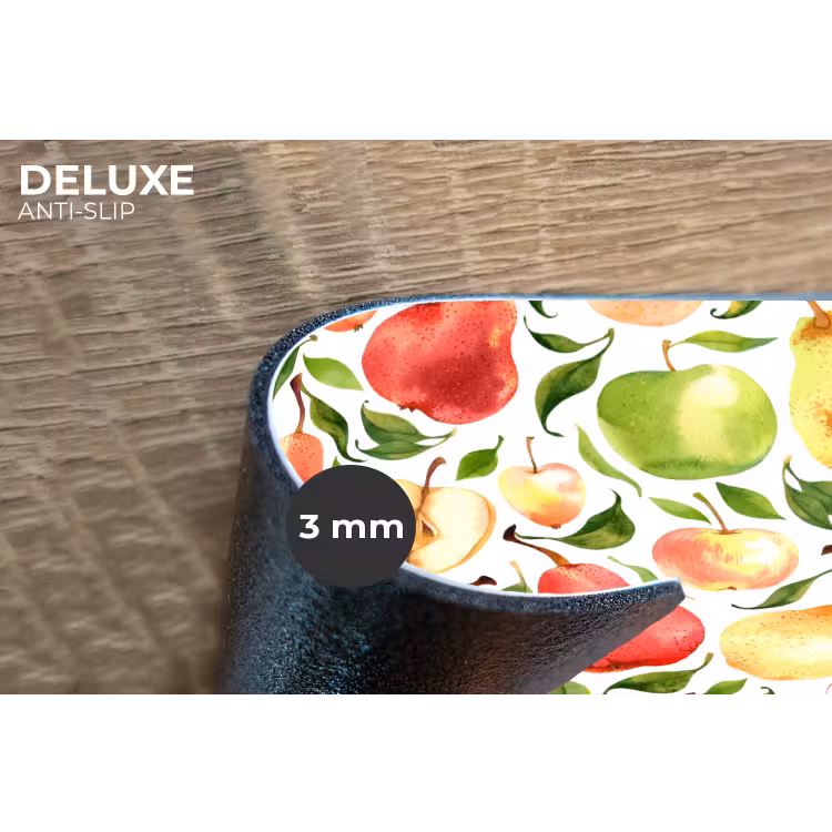 Patroon - Appels - Peren Placemat vinyl groot 368 -closeup