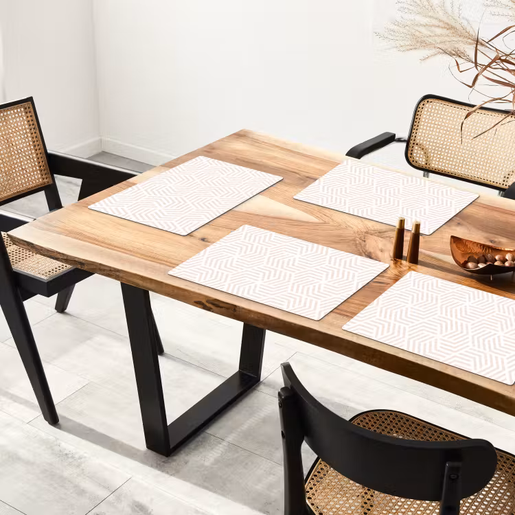Patroon - Geometrie - Design - Pastel Placemat vinyl groot 368 -zzsfeer4_Kitchenyeah-website