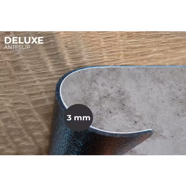 Patroon - Grijs - Oud - Beton Placemat vinyl groot 368 -closeup