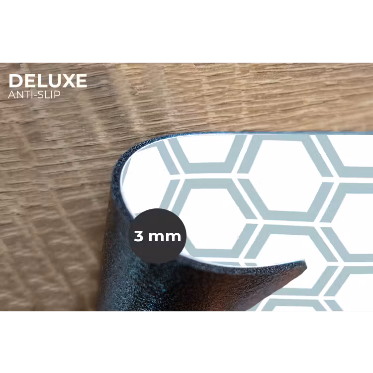 Patroon - Lijn - Design - Hexagon Placemat vinyl groot 368 -closeup