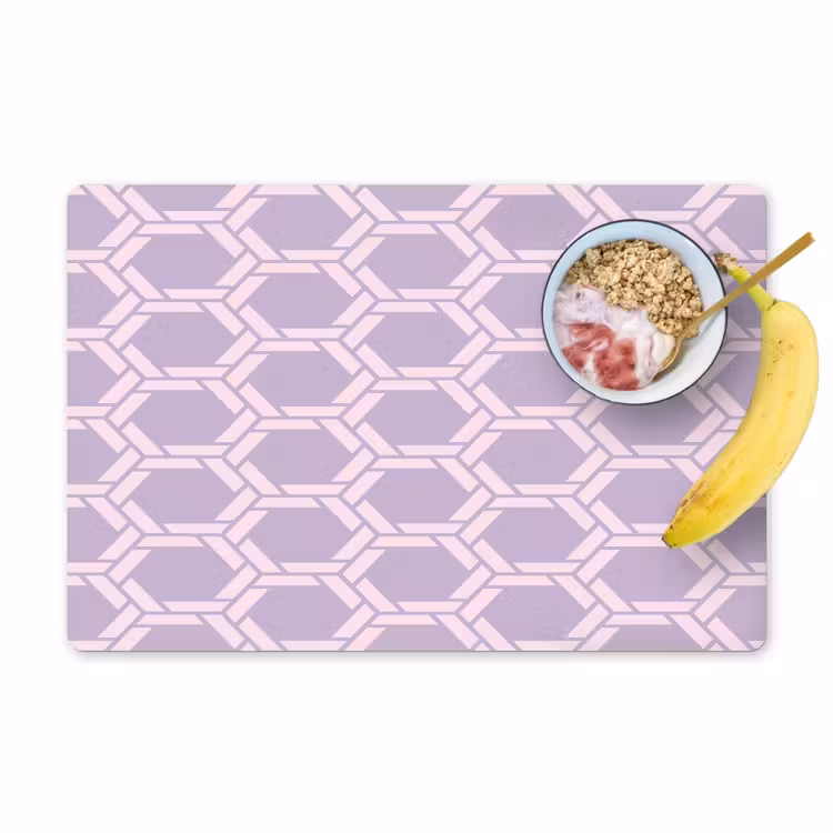 Patroon - Roze - Paars Placemat vinyl groot 368 -zzzproduct_Kitchenyeah-website