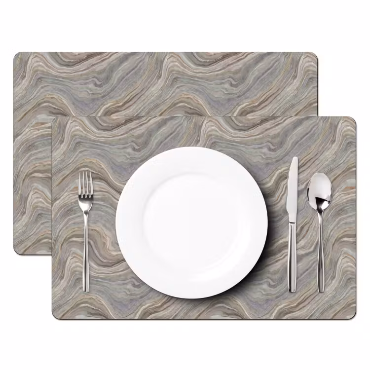 Patroon - Sereen - Paars - Groen Placemat vinyl groot 368 -zzsfeer2_Kitchenyeah-website