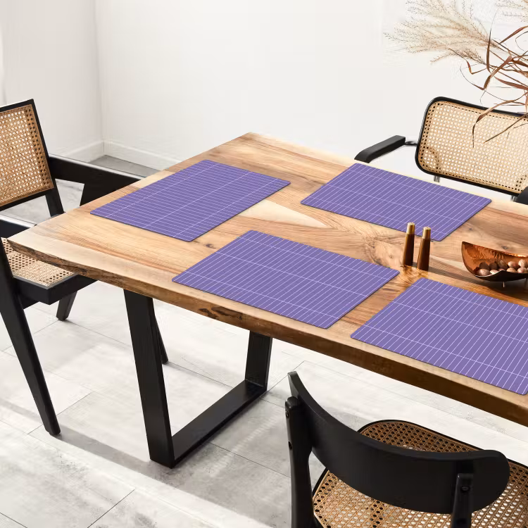 Patroon - Tegel - Lila Placemat vinyl groot 368 -zzsfeer4_Kitchenyeah-website