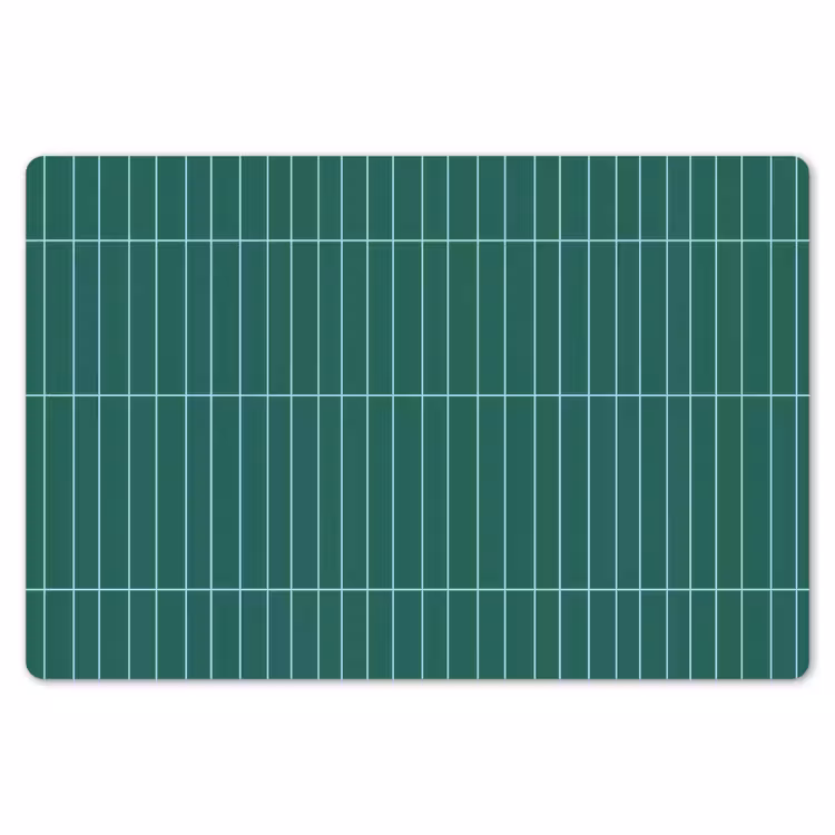 Patroon - Tegel - Saliegroen Placemat vinyl groot 368 -zzsfeer1_Kitchenyeah-website