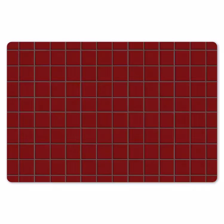 Patroon - Tegels - Burgundy Placemat vinyl groot 368 -zzsfeer1_Kitchenyeah-website