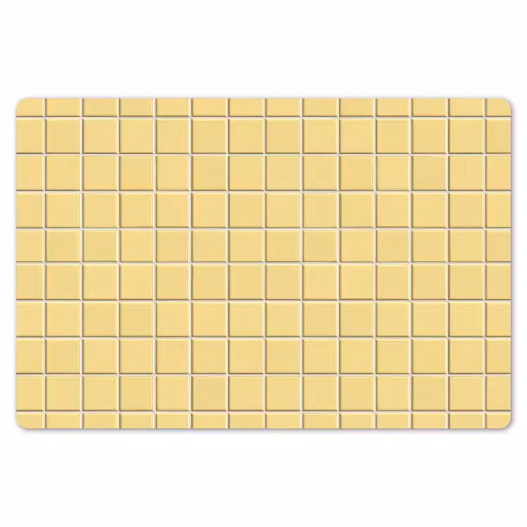 Patroon - Tegels - Geel Placemat vinyl groot 368 -zzsfeer1_Kitchenyeah-website