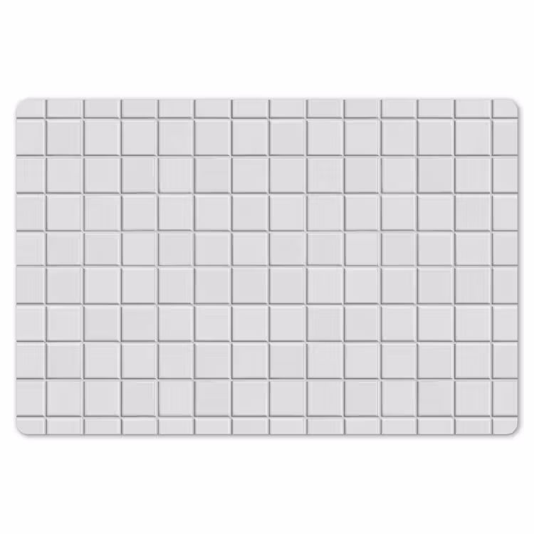 Patroon - Tegels - Grijs - Wit Placemat vinyl groot 368 -zzsfeer1_Kitchenyeah-website