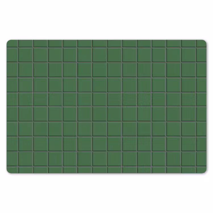 Patroon - Tegels - Groen Placemat vinyl groot 368 -zzsfeer1_Kitchenyeah-website