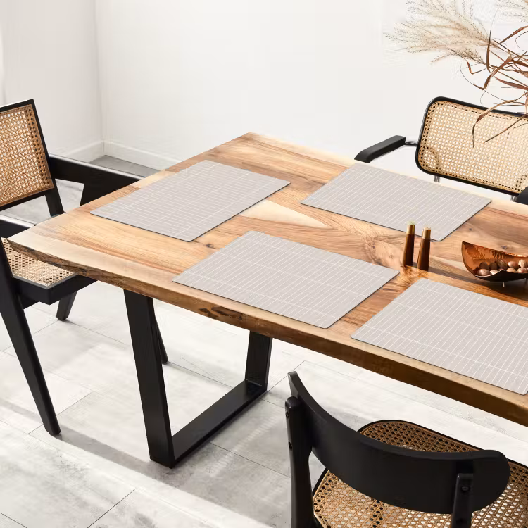 Patroon - Tegels - Zand Placemat vinyl groot 368 -zzsfeer4_Kitchenyeah-website