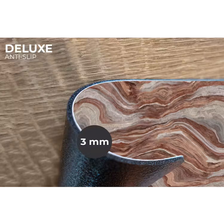 Patroon - Zandsteen - Travertijn Placemat vinyl groot 368 -closeup